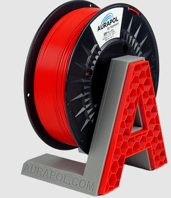 PLA filament červený L-EGO 1,75 mm Aurapol 1kg
