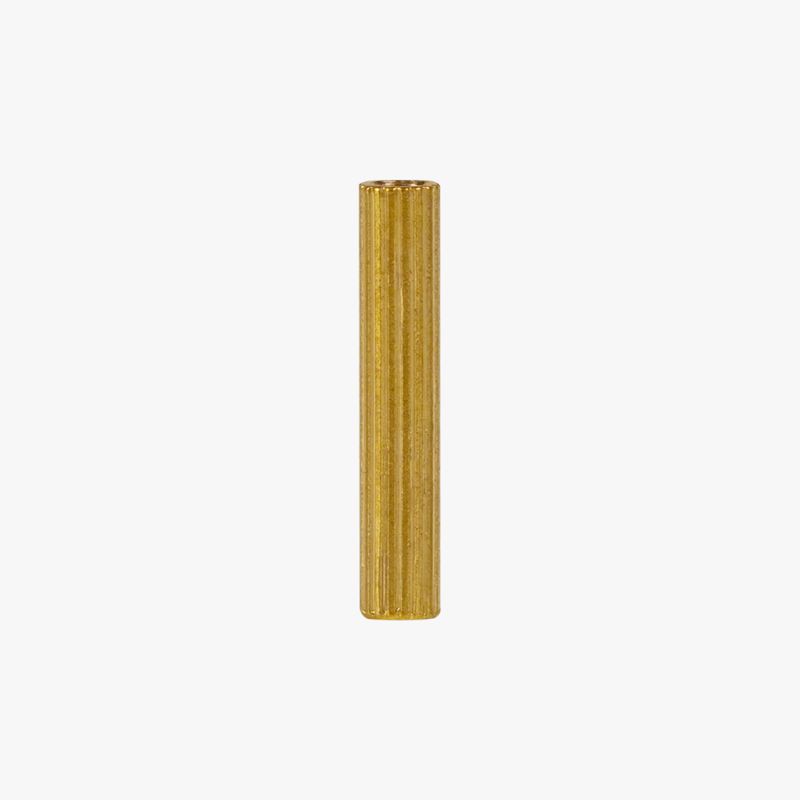 M2 Double-pass Knurled Brass Stud