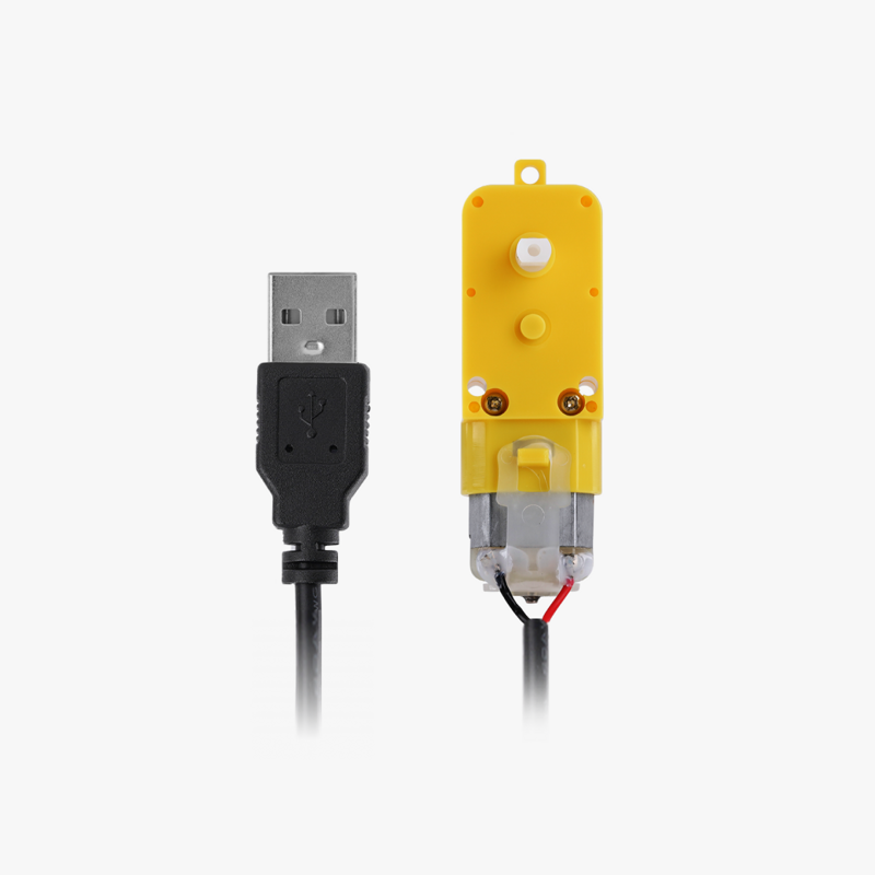 TT Motor DC5V 59RPM CCW Single Axis(1PCS) - LA001 TT Motor DC5V 59RPM CCW Single Axis(1PCS) - LA001