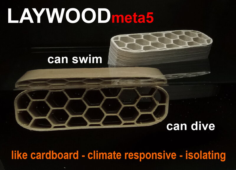 LayFilaments LAYWOODmeta5 Filament - 2.85mm - 250 g