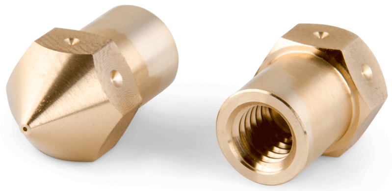 CreatBot 2,85 mm Brass Nozzle 0,2 mm - 1 pcs CreatBot 2,85 mm Brass Nozzle 0,2 mm - 1 pcs