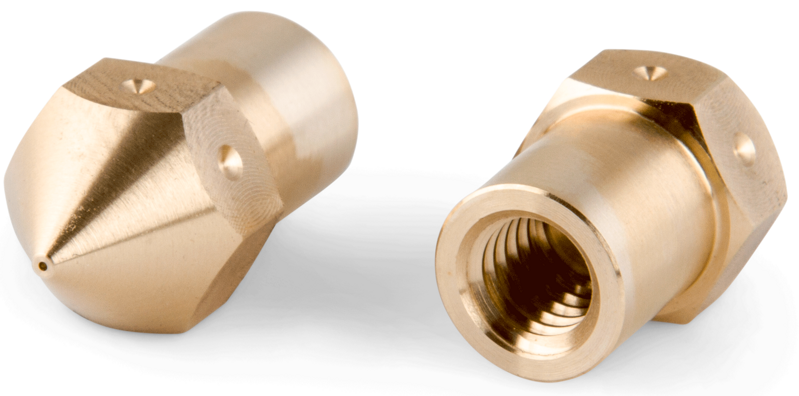 CreatBot 2,85 mm Brass Nozzle 0,4 mm - 1 pcs CreatBot 2,85 mm Brass Nozzle 0,4 mm - 1 pcs
