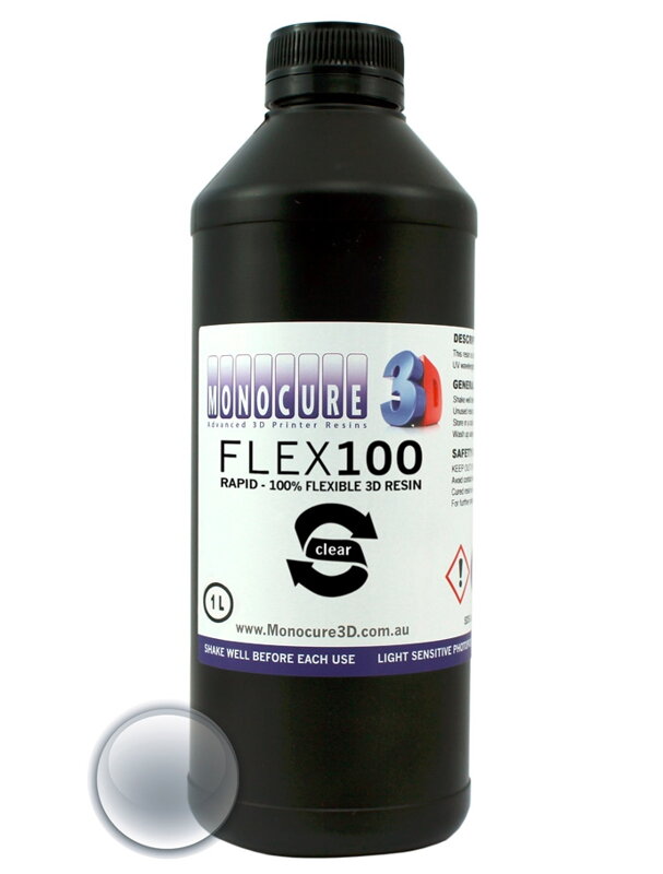 Monocure 3D Rapid Flex100 pryskyřice - 1 litr - clear