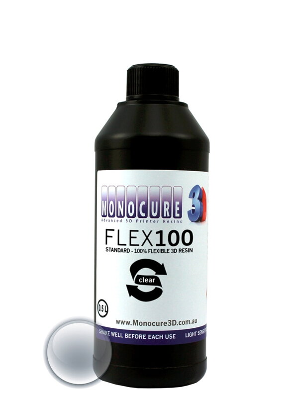Monocure 3D Rapid Flex100 Resine - 500 ml - clear