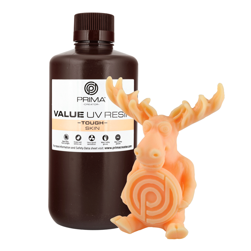 PrimaCreator Value Tough UV Resin (ABS Like) - 1000 ml - Skin PrimaCreator Value Tough UV Resin (ABS Like) - 1000 ml - Skin