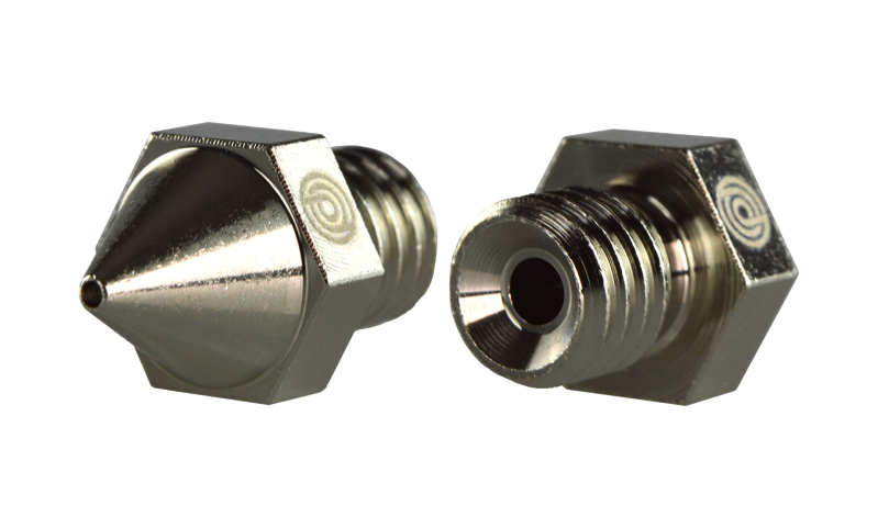 PrimaCreator Raise3D Pro2 Nickel Plated Copper Nozzle 0,8 mm - 1 pcs PrimaCreator Raise3D Pro2 Nickel Plated Copper Nozzle 0,8 mm - 1 pcs