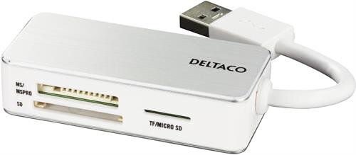 Čtečka karet Deltaco USB 3.1 - 3 -slot Čtečka karet Deltaco USB 3.1 - 3 -slot