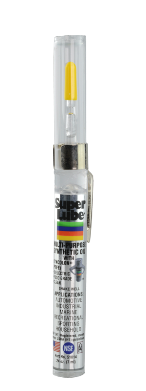 Super Lube® Víceúčelový syntetický olej se Syncolonem® (PTFE) - 7 ml