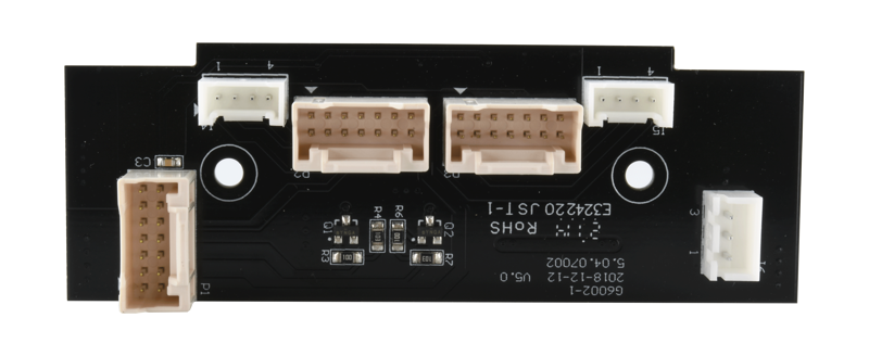 Raise3D E2 rozbočovací deska osy X