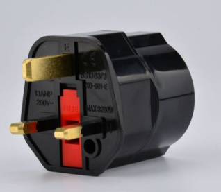 EU to UK Plug Adapter