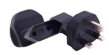 Europlug to UK Plug Adapter