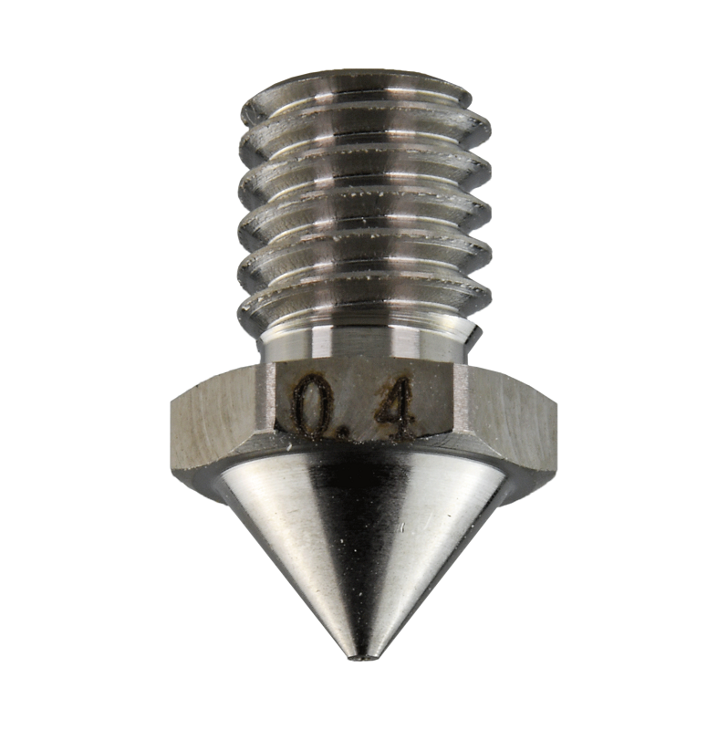 Flashforge Creator 3 Pro / Creator 4 Steel Nozzle - 0.4 mm Flashforge Creator 3 Pro / Creator 4 Steel Nozzle - 0.4 mm