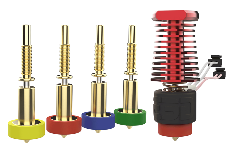 E3D RapidChange Revo™ Voron - 1,75mm, 24V plně vybavená trysková sada