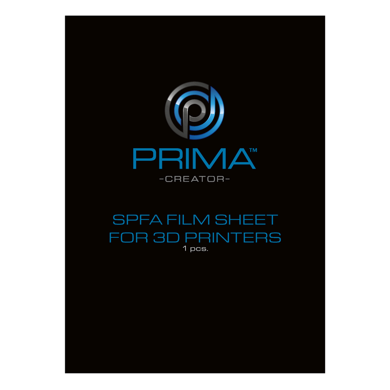 PrimaCreator SPFA Film Sheet for 3D Printers - 200 x 270 mm PrimaCreator SPFA Film Sheet for 3D Printers - 200 x 270 mm