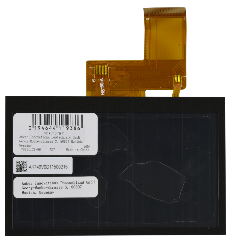 AnkerMake M5 4.3 inch screen