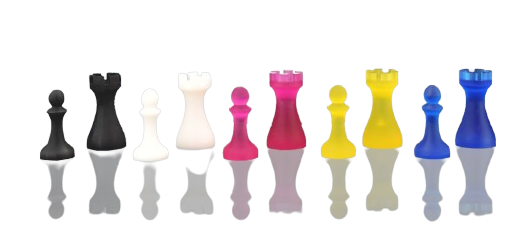 BASF Ultracur3D Sada barev - 0,5 kg