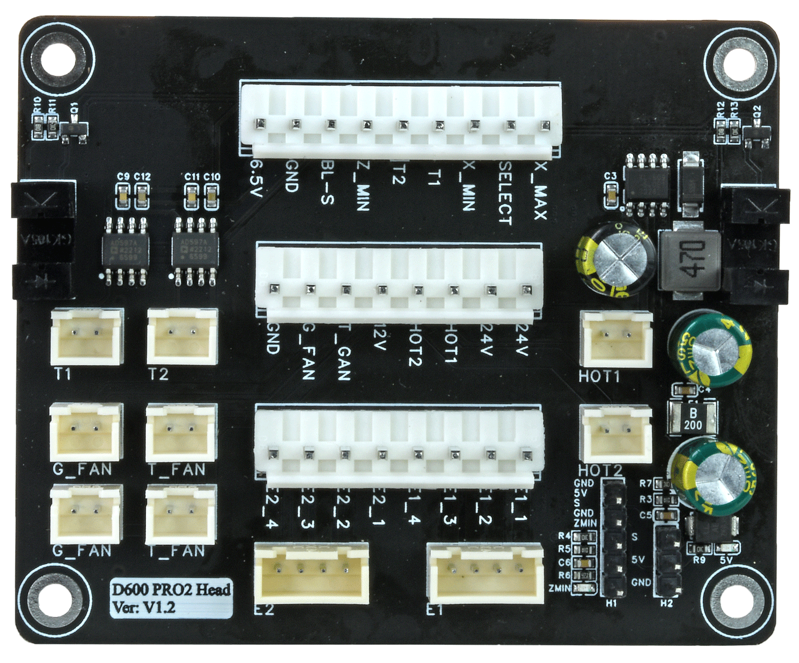 CreatBot Extruder PCB - D600 pro 2 & D1000