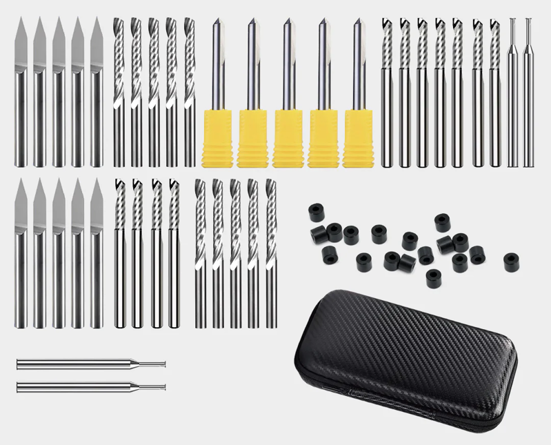Carvera Commonly Used Milling Bit Bundle