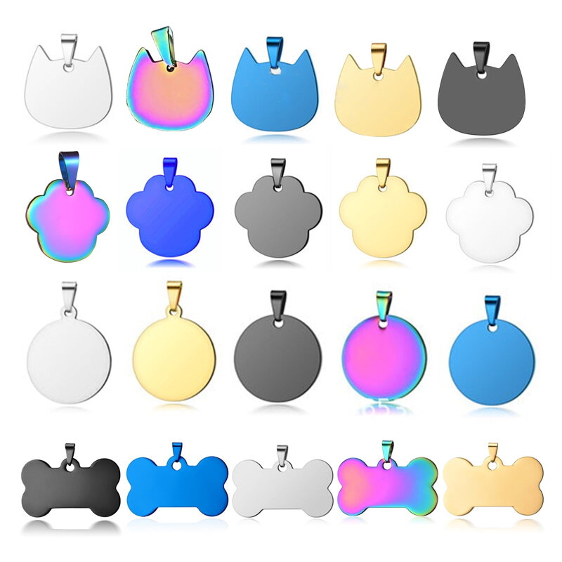 Creality Falcon Series Pets Tag Metal Pendant - 20pcs Creality Falcon Series Pets Tag Metal Pendant - 20pcs