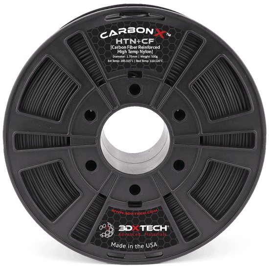 3DXTech CarbonX™ HTN+CF - Černá - 1,75 mm - 750 g