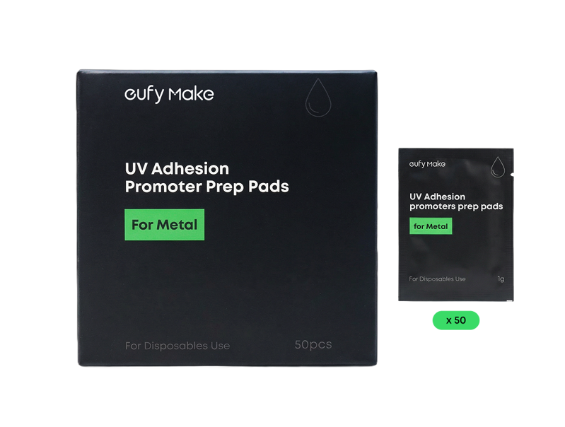 Eufymake UV Přípravné polštářky pro zlepšení přilnavosti na kov