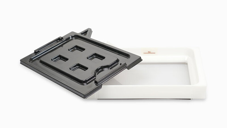 Raise3D DF2+ Nádrž na resin s úložným krytem