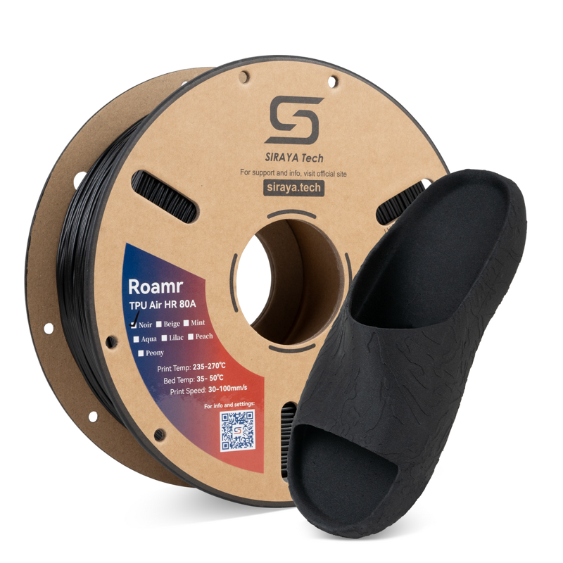 Siraya Tech Roamr TPU Air HR 80A - Černá - 1,75 mm - 800g