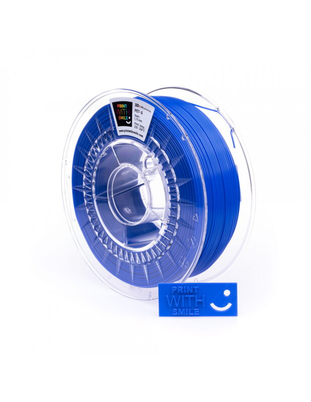 Print With Smile - PET-G - 1,75 mm - Cobalt BLUE - 1 Kg