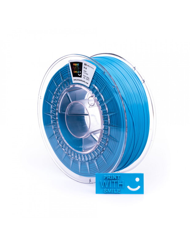 Print With Smile - PLA - 1,75 mm - Turquoise BLUE - 500 g