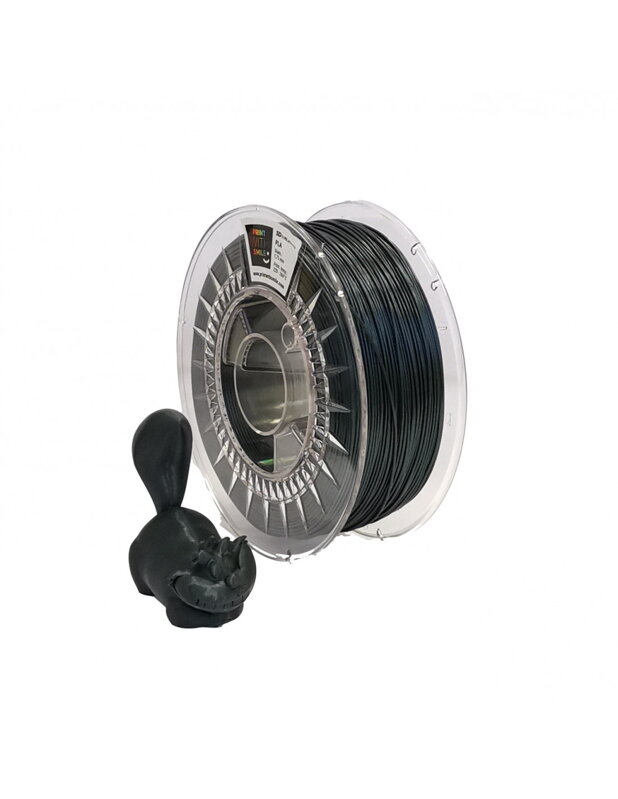 Print With Smile - PLA - 1,75 mm - BLACK STAR -1000 g Print With Smile - PLA - 1,75 mm - BLACK STAR -1000 g