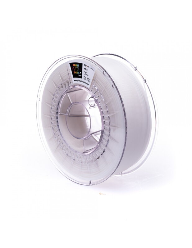 Print With Smile - ABS - 2,85 mm - NATURAL Ivory - 1 kg Print With Smile - ABS - 2,85 mm - NATURAL Ivory - 1 kg