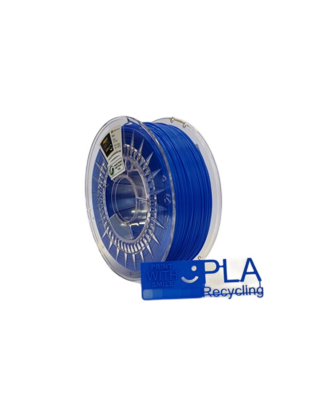 Print With Smile - REC-PLA - 1,75 mm - Just BLUE - 1000 g