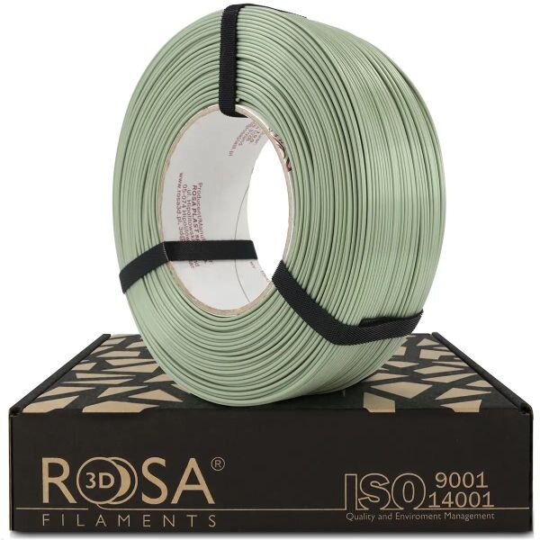 ReFill ROSA3D PLA Starter ZELENÁ "RESEDA" 1,75 mm 1 kg ReFill ROSA3D PLA Starter ZELENÁ "RESEDA" 1,75 mm 1 kg