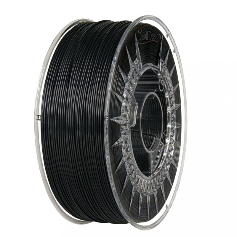 Filament Devil Design ASA ČERNÁ 1,75 mm 1 kg. Filament Devil Design ASA ČERNÁ 1,75 mm 1 kg.