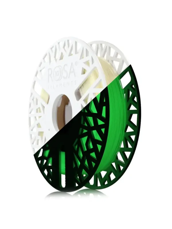 Filament ROSA3D ROSA FLEX 88A SVÍTÍCÍ VE TMĚ - ZELENÝ 1,75mm 0,5kg Filament ROSA3D ROSA FLEX 88A SVÍTÍCÍ VE TMĚ - ZELENÝ 1,75mm 0,5kg