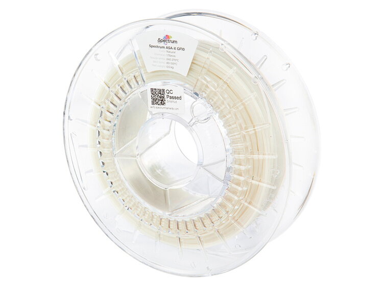 Filament SPECTRUM ASA-X GF10 PŘÍRODNÍ 1,75 mm 0,5 kg Filament SPECTRUM ASA-X GF10 PŘÍRODNÍ 1,75 mm 0,5 kg