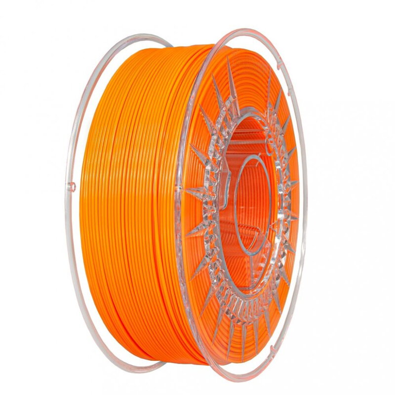 Filament Devil Design PETG JASNĚ ORANŽOVÁ 1,75 mm 1 kg. Filament Devil Design PETG JASNĚ ORANŽOVÁ 1,75 mm 1 kg.