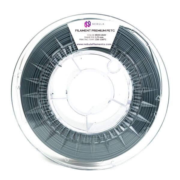 Filament NEBULA PETG KOVOVĚ ŠEDÁ 1,75 mm 1 kg