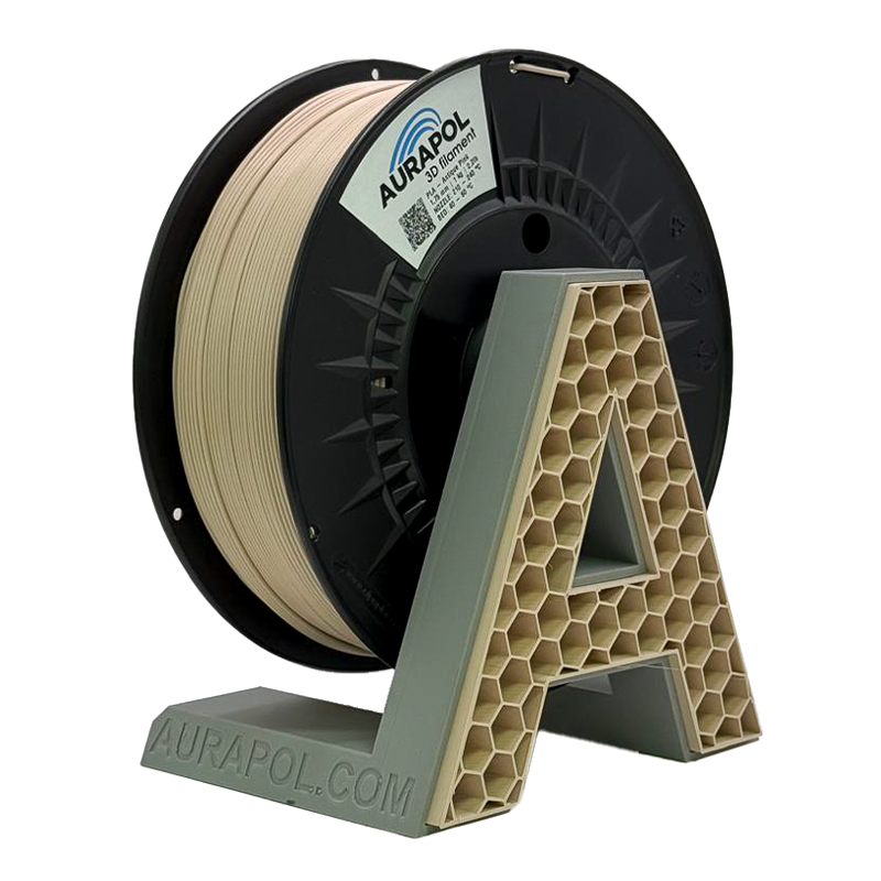 Filament AURAPOL PLA ANTIQUE PINK 1,75 mm 1 kg.