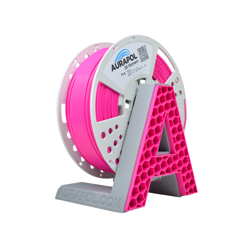 Filament AURAPOL PLA PURPUROVÁ 1,75 mm 1 kg.