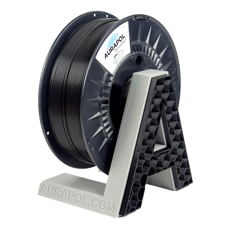 Filament Aurapol PLA HT110 ČERNÁ 1,75 mm 1 kg. Filament Aurapol PLA HT110 ČERNÁ 1,75 mm 1 kg.