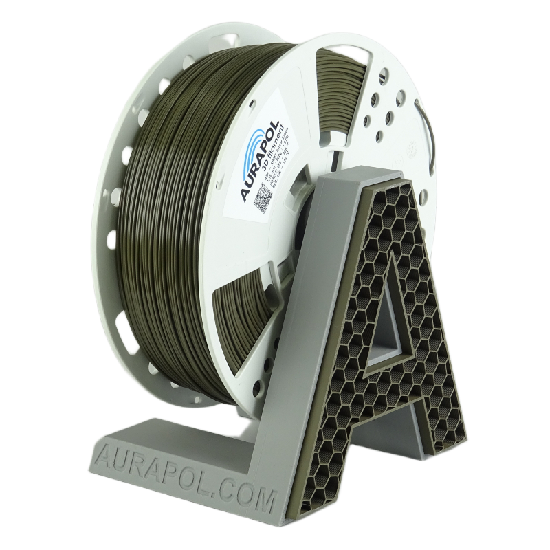 Filament AURAPOL ASA ARMY ARMOR BROWN 1,75 mm 850g.