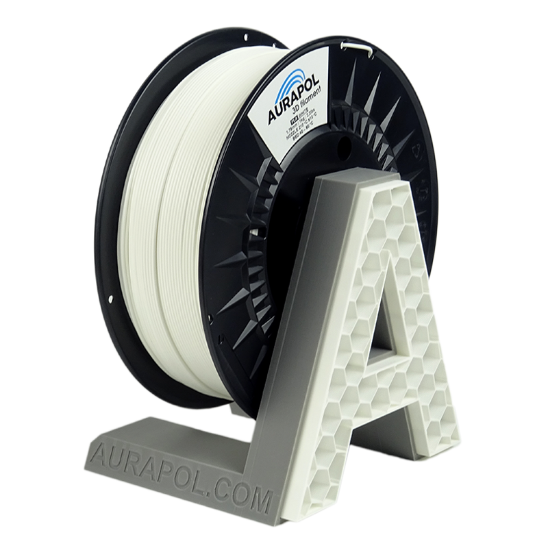 Filament Aurapol PLA HT110 BÍLÁ 1,75 mm 1 kg. Filament Aurapol PLA HT110 BÍLÁ 1,75 mm 1 kg.
