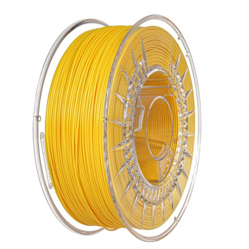 Filament Devil Design PLA JASNĚ ŽLUTÁ 1,75 mm 1 kg. Filament Devil Design PLA JASNĚ ŽLUTÁ 1,75 mm 1 kg.