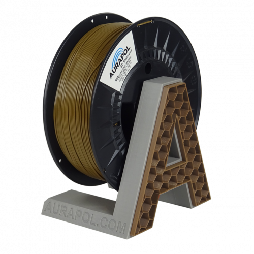 Filament Aurapol ASA HNĚDÁ KHAKI 1,75 mm 850g. Filament Aurapol ASA HNĚDÁ KHAKI 1,75 mm 850g.