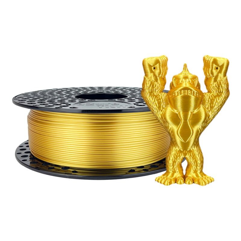 Filament AzureFilm PLA SILK ZLATÁ 1,75 mm 1 kg. Filament AzureFilm PLA SILK ZLATÁ 1,75 mm 1 kg.