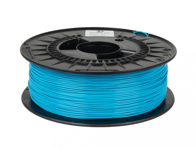 POWER Basic PLA SVĚTLE MODRÁ 1,75 mm 1 kg. POWER Basic PLA SVĚTLE MODRÁ 1,75 mm 1 kg.
