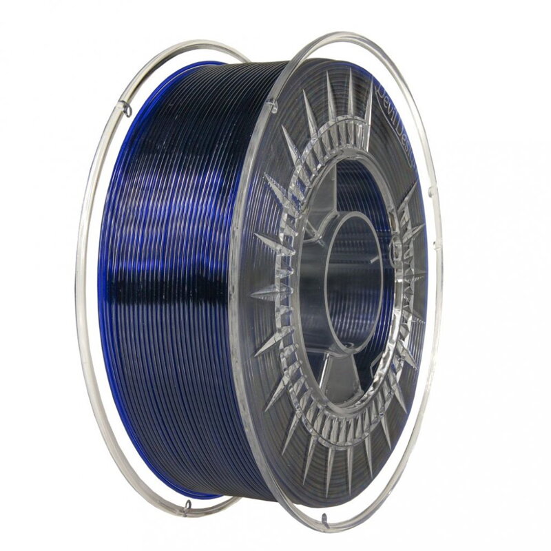 Filament DEVIL DESIGN PETG ULTRA BLUE 1,75 mm 1 kg. Filament DEVIL DESIGN PETG ULTRA BLUE 1,75 mm 1 kg.