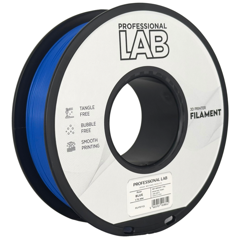 Filament PROFESSIONAL LAB PLA+ MODRÁ 1,75 mm 1 kg Filament PROFESSIONAL LAB PLA+ MODRÁ 1,75 mm 1 kg