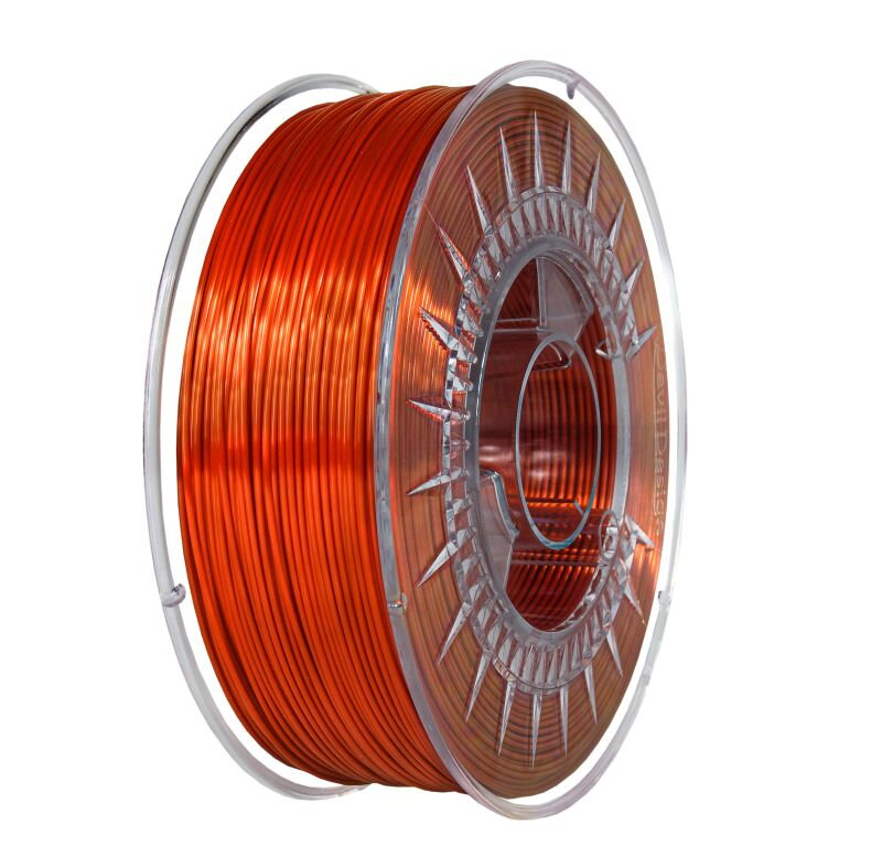 Filament DEVIL DESIGN PLA SILK REZAVÁ 1,75 mm 1 kg. Filament DEVIL DESIGN PLA SILK REZAVÁ 1,75 mm 1 kg.